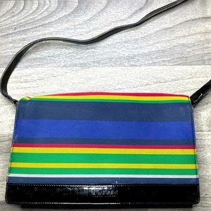 Lauren Ralph Lauren Colorful Striped Handbag